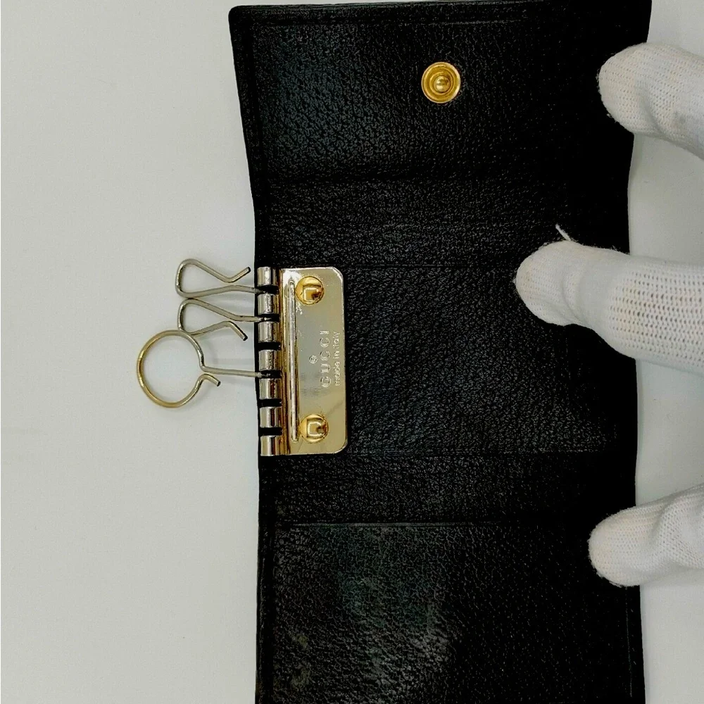 Gucci Sherry Line Key Holder Vintage - Picture 9 of 11
